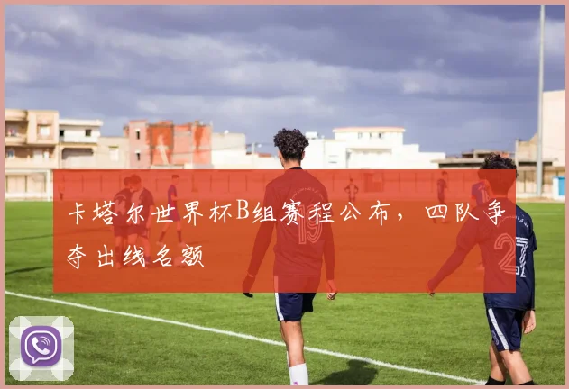 卡塔尔世界杯B组赛程公布，四队争夺出线名额